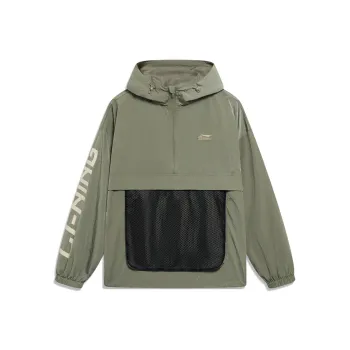 LiNing Sports Life Collection Jacket Unisex Agarwood Green