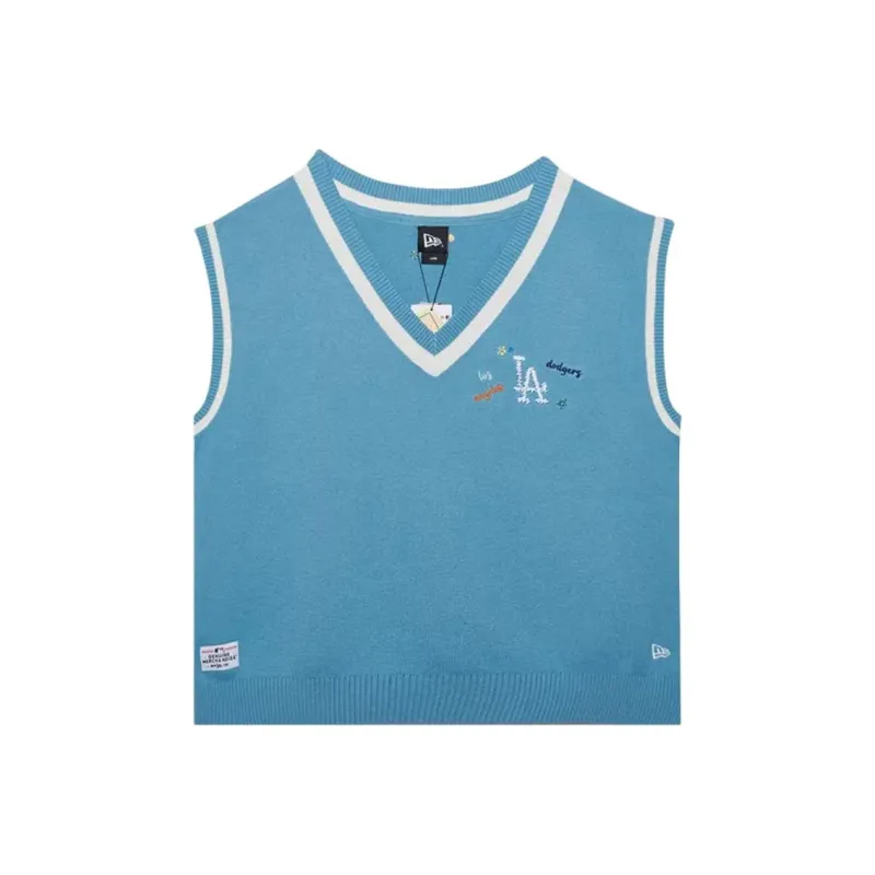 New Era x MLB Tank Tops Unisex Light Blue-0