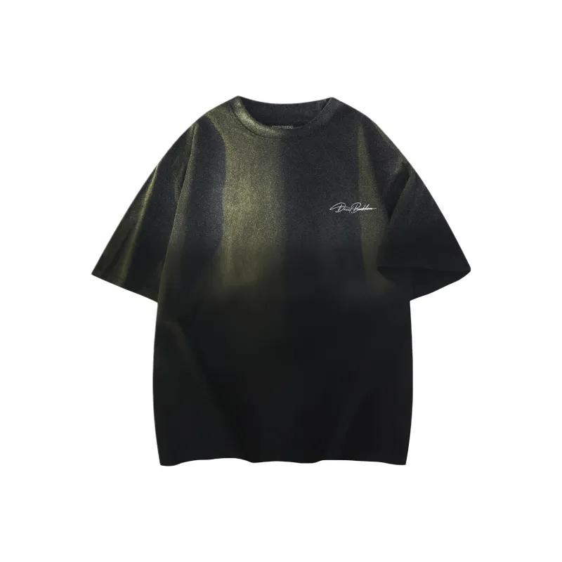 David Bakken x DAOMEIXIONG T Shirt Unisex Washed Black-0