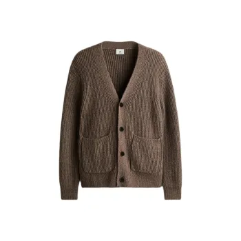 H&M Knitwear Men Brown
