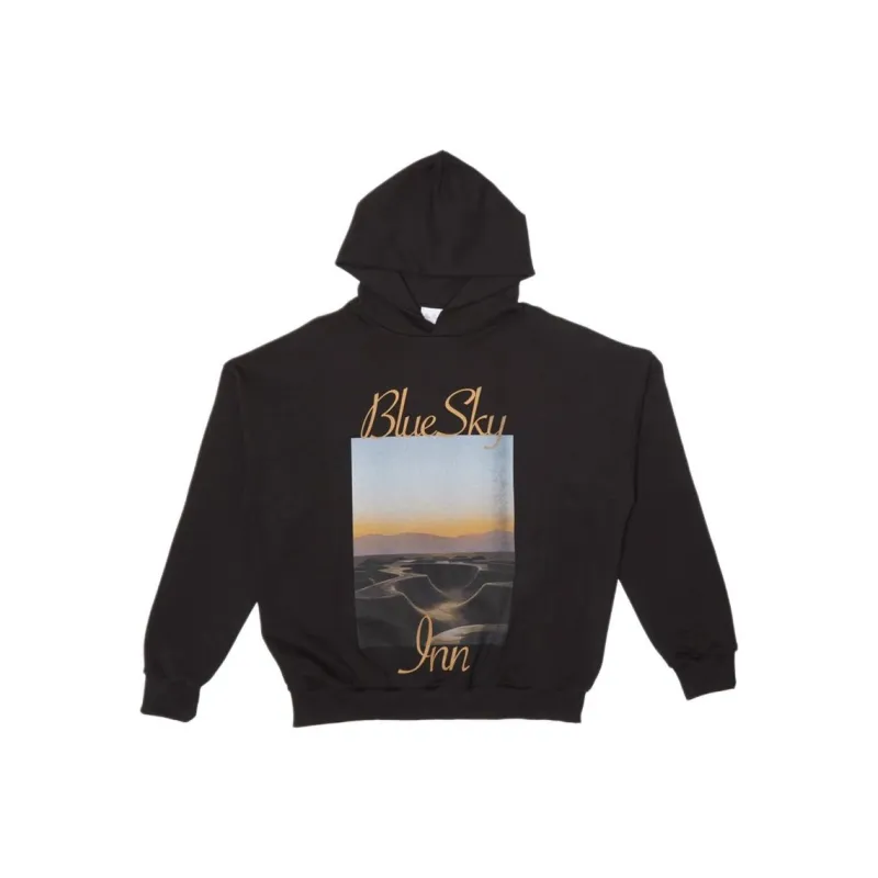 Blue Sky Inn Logo Sunset Cotton Hoodie-0