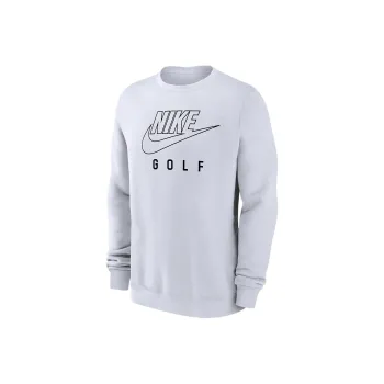 Nike Swoosh Club Fleece Men's Golf Pullover Crew Neck Sweatshirt
