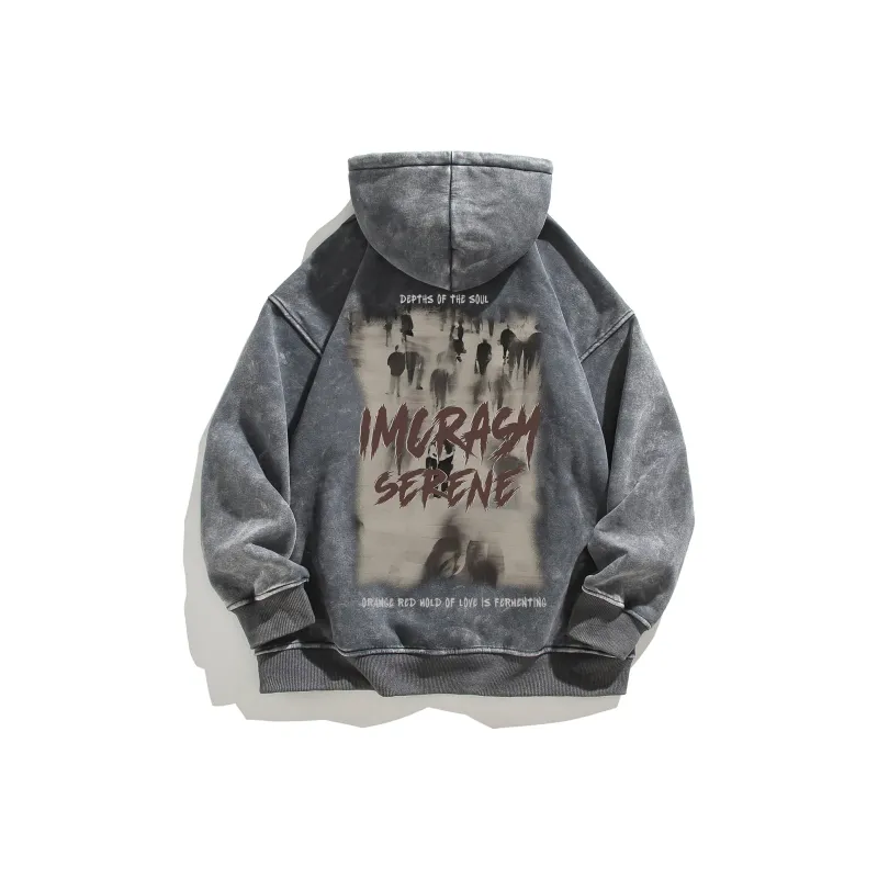 Imcrasy Sweatshirts Unisex Black Gray-4