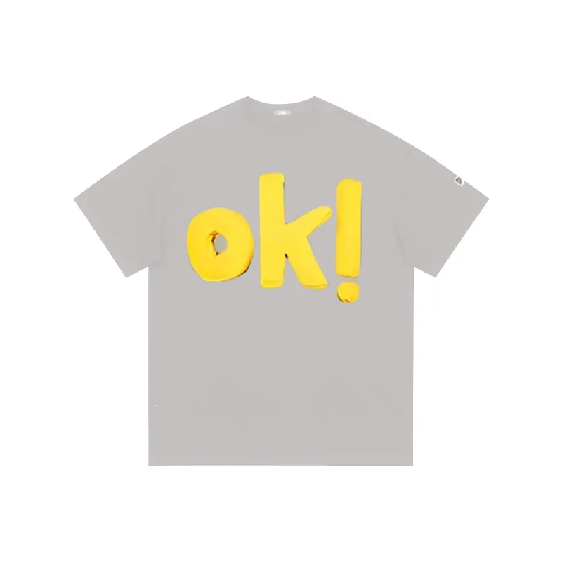 KIRHNE T Shirt Unisex White Gray-4