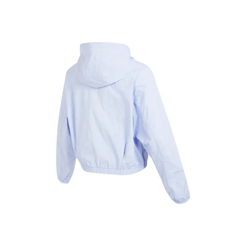 Adidas X SEEBIN Co branded SS23 Jacket Women's Light Pink Blue-1