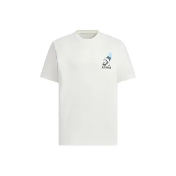 Adidas SS25 T Shirt Men's Jade White