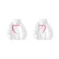 White[2 Pcs]