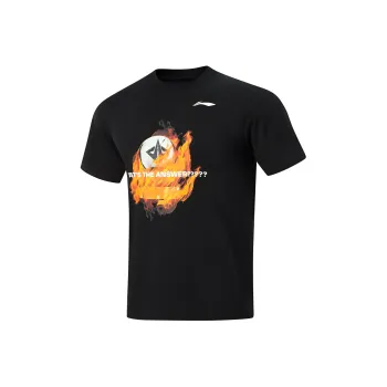LiNing Basketball Collection T Shirt Men's Black