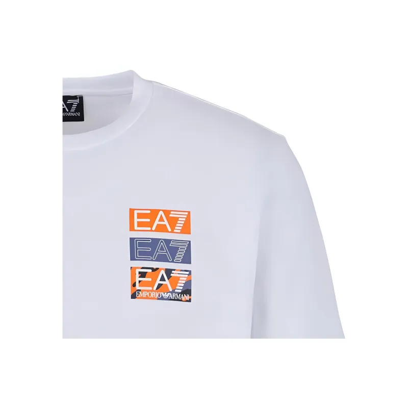 EMPORIO ARMANI EA7 T Shirt Men's White-3