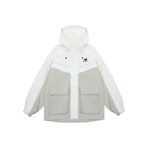 New Balance Windproof Woven Hooded Jacket Khaki