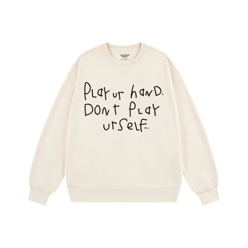 AFTER SCHOOL SPECIAL Sweatshirt Unisex Cream-0