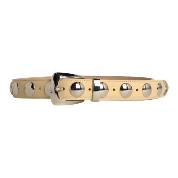 KHAITE Benny Embellished Buckled Belt