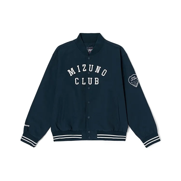Mizuno Heritage Jackets Unisex Navy Blue-0