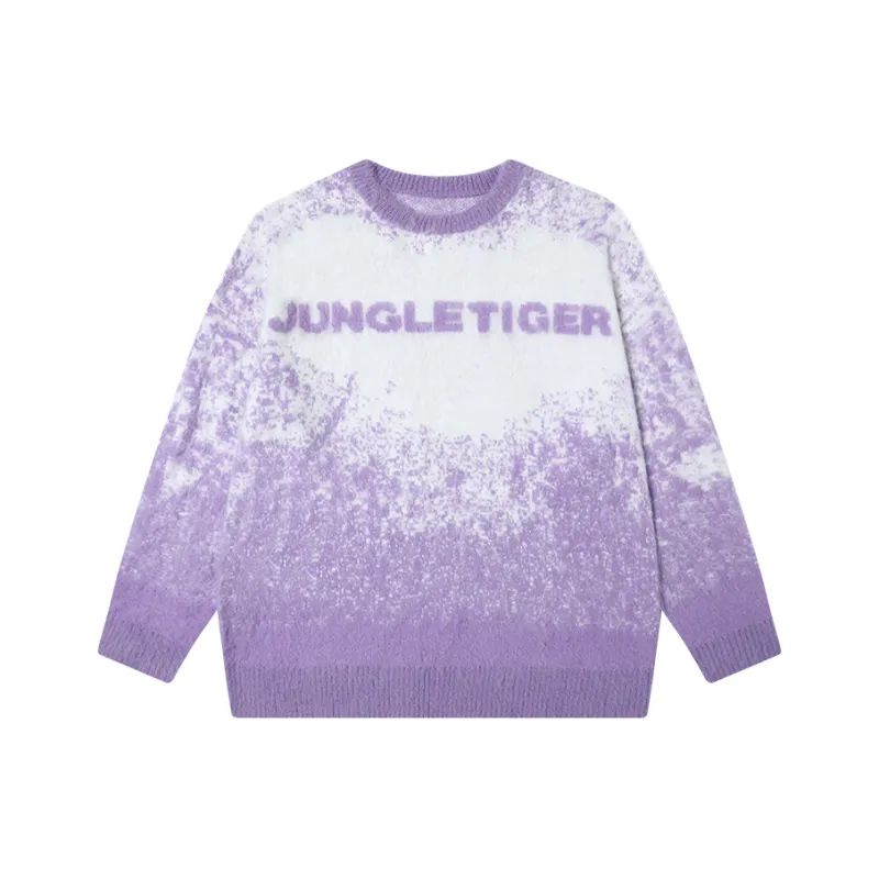 JUNGLE TIGER Sweater Unisex Black-4