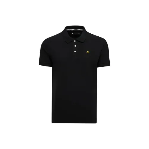 Moose Knuckles Polo Shirts Men Black