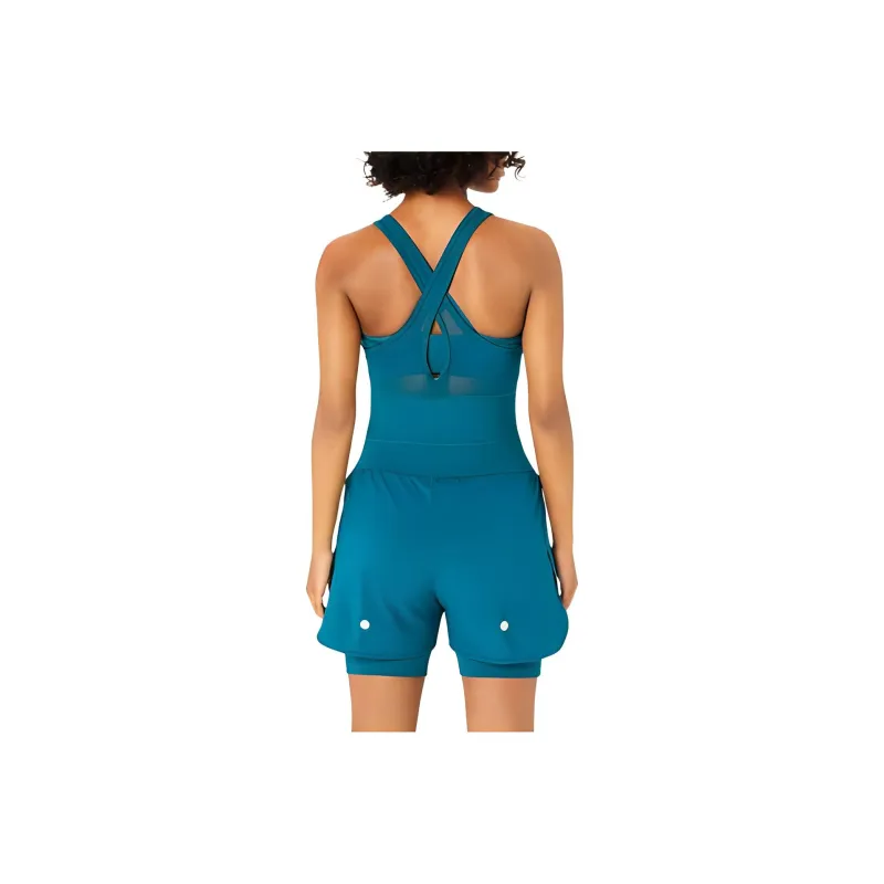 Asics Casual Shorts Women's Dark Cyan-1