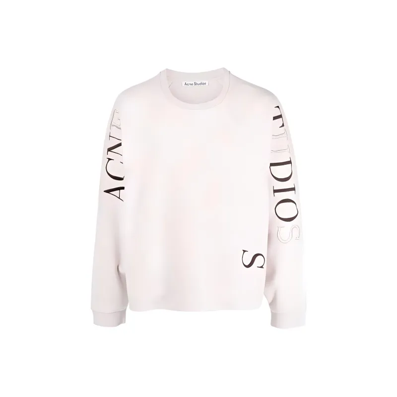 Acne Studios Logo Embroidered Crewneck Sweatshirt-0