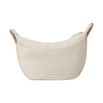 FILA FUSION Fabric Shoulder Bag Crossbody Bag Extra Small Unisex Dove Gray