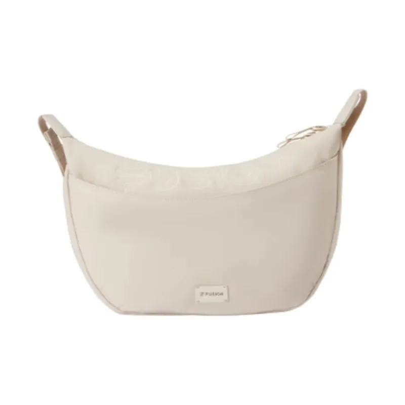 FILA FUSION Fabric Shoulder Bag Crossbody Bag Extra Small Unisex Dove Gray-0
