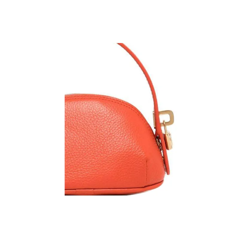 Mulberry Leather Handbag Mini Women's Orange-4