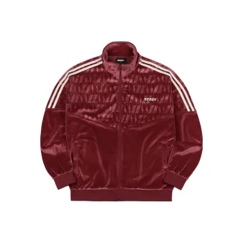 Nerdy Jackets Unisex Red Brown