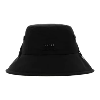 AMIPARIS Polyester Bucket Hats Unisex Black