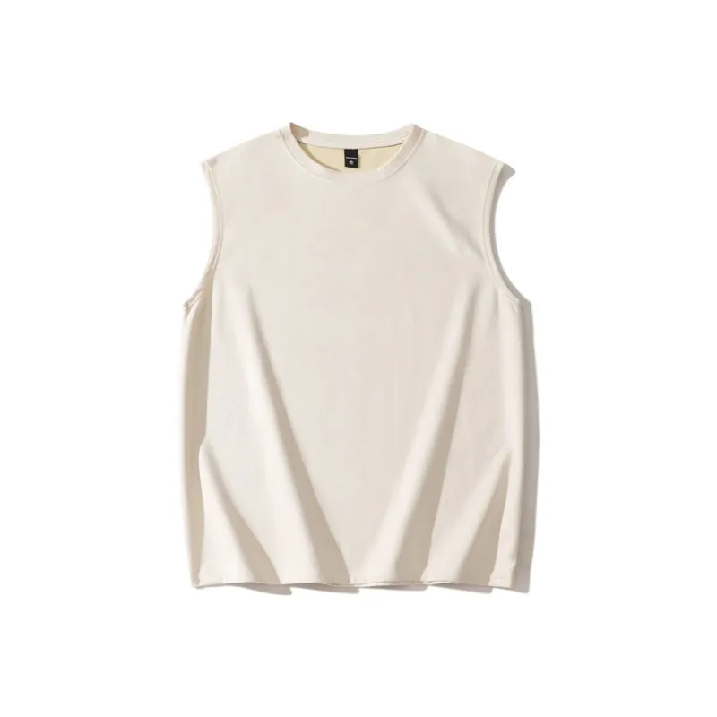 Lulifama Tank Tops Unisex Dark Red-7