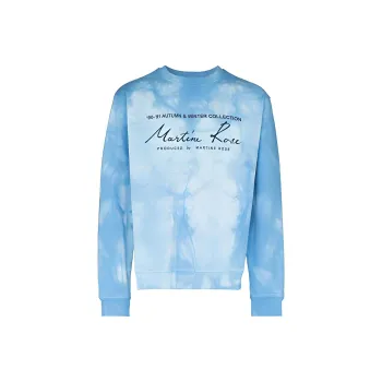 Martine Rose Sweatshirts Men Blue