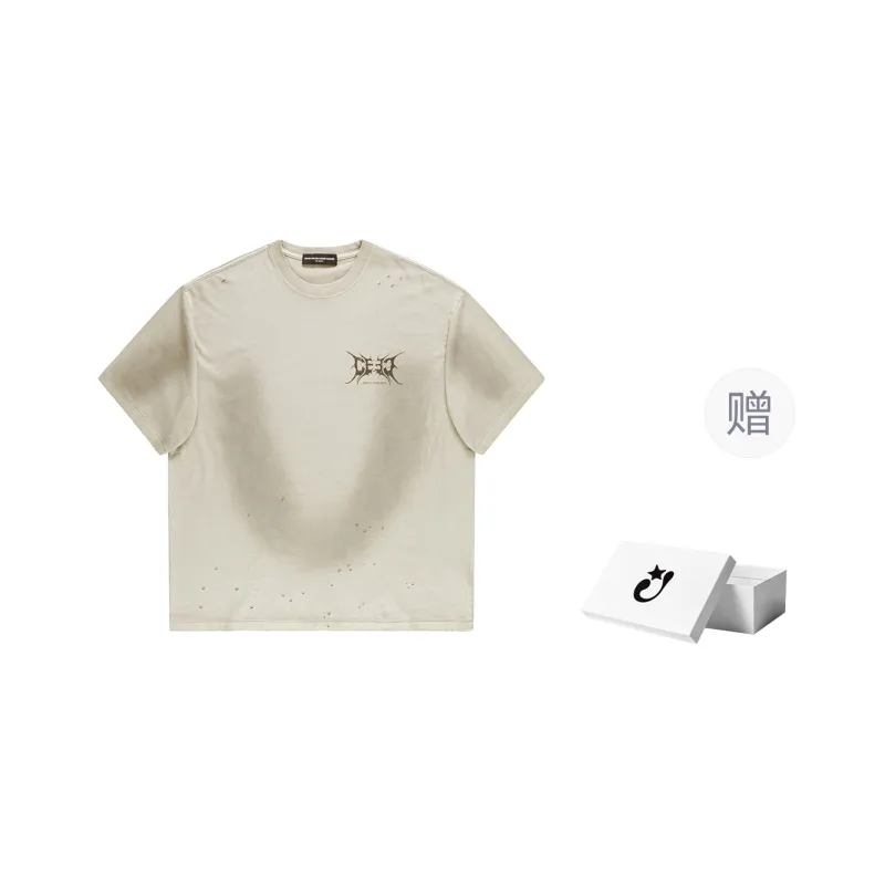 Ceec Skull Angel print T shirt-7
