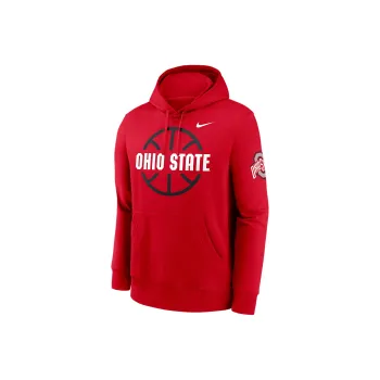 Nike Ohio State Buckeyes Club Basketball Icon College Pullover Hoodie