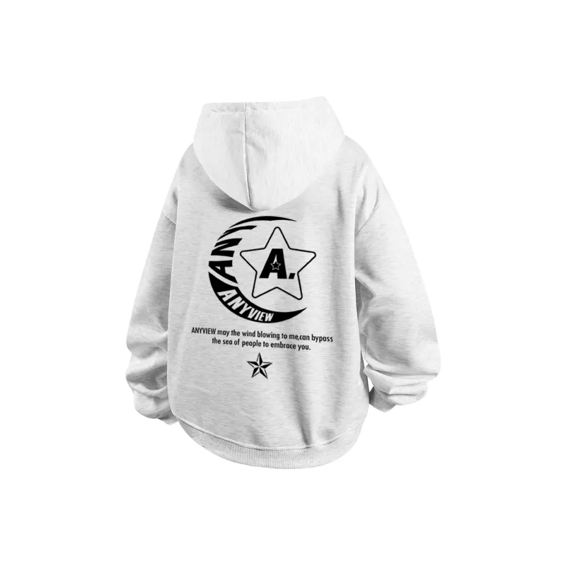 Anyveiw Sweatshirt Unisex Navy Blue-7