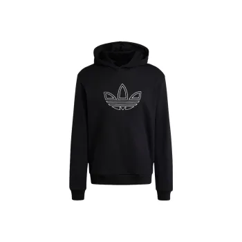 Adidas Originals Trefoil Hoodie FW24 Sweatshirt Men's Black