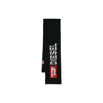 DIESEL Wool Knit Scarves Unisex Black