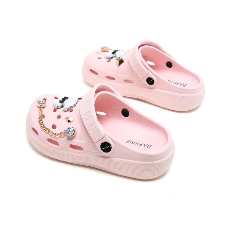 DAPHNE Clogs Women's Light Pink-2