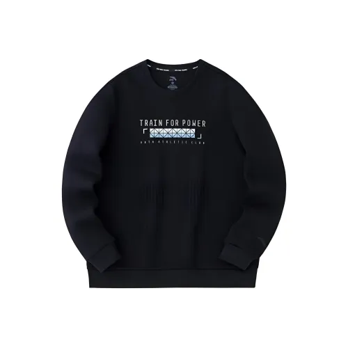 Anta Variety Training Collection Sweatshirt Men's Basic Black