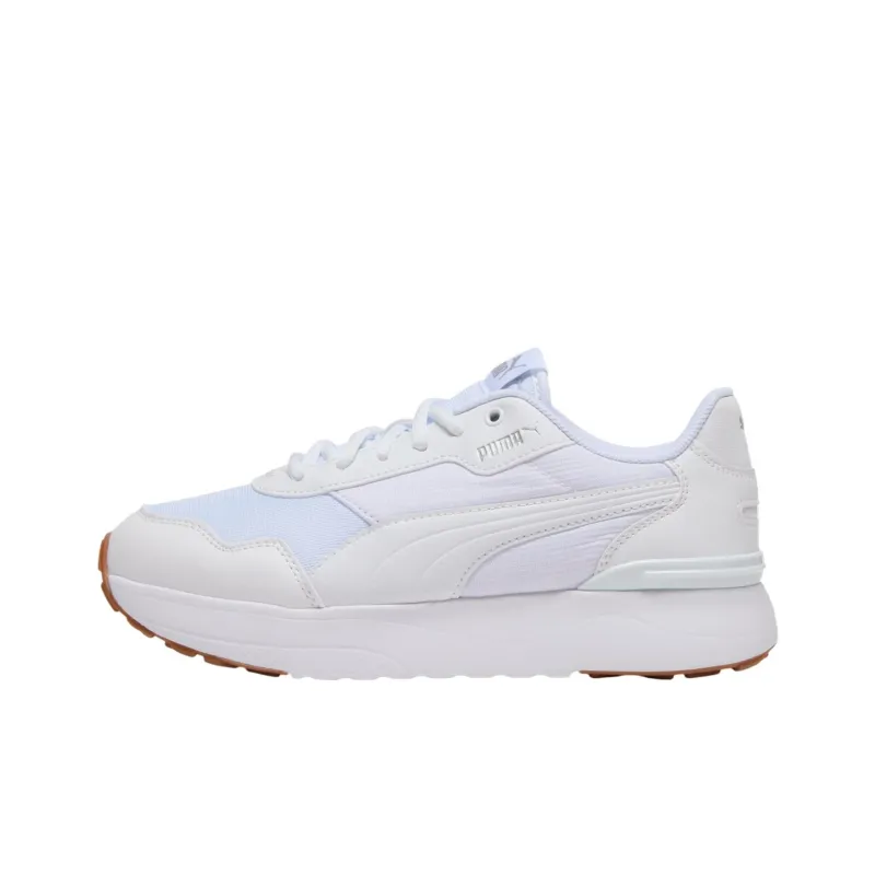 PUMA R78 Anti Slip Wear Resistant Low Top Casual Shoes Women's White-0