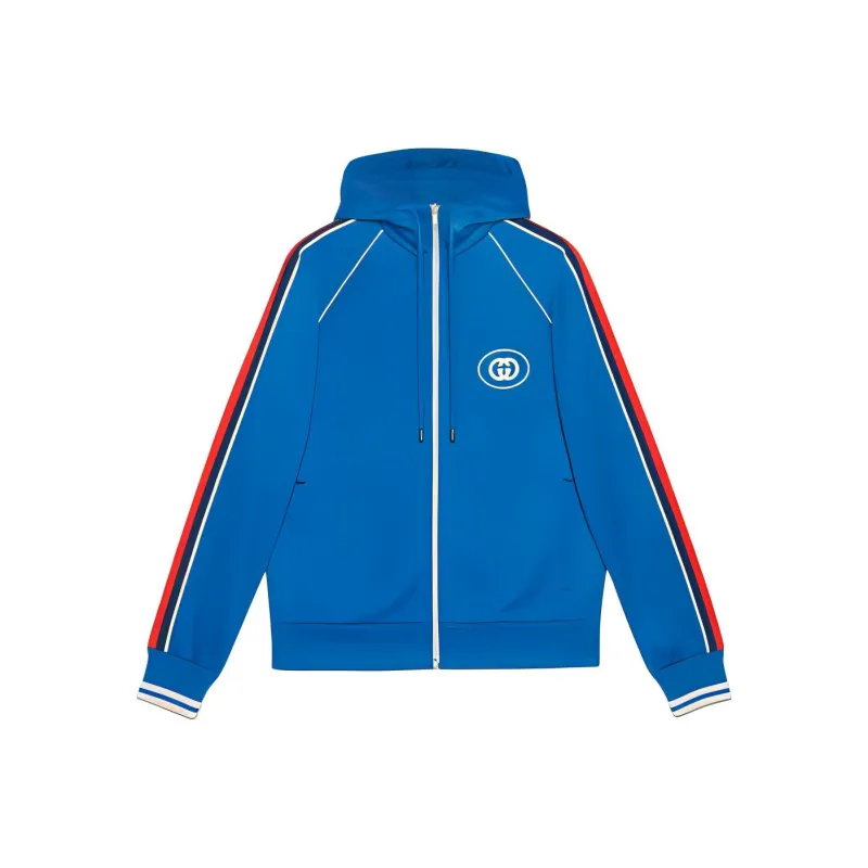 GUCCI Technical Jersey Trackpants-0