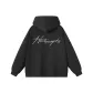 Black Fleece-Lined[White Embroidery]