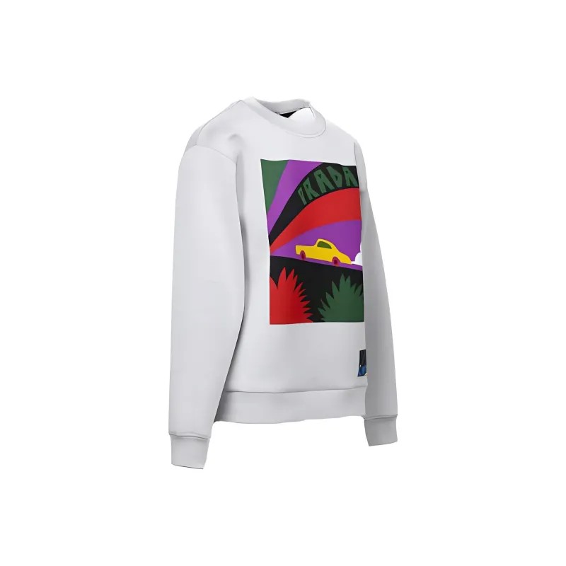 PRADA Sweatshirts Women's Gray-1