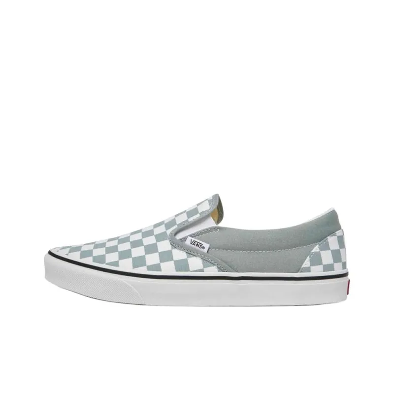 Vans Classic Slip On 'Checkerboard Pure Grey'-0