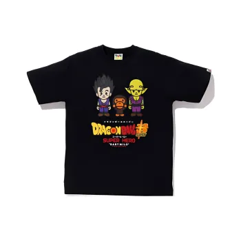 A BATHING APE X Dragon Ball Super Son Gohan & Piccolo Baby Milo Japan Exclusive Tee