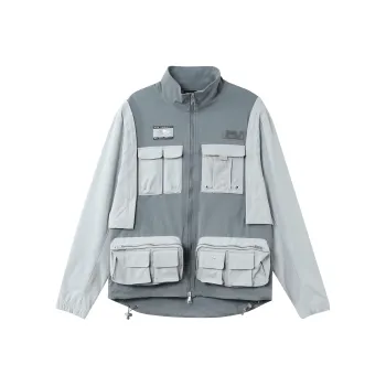 Jordan Jacket Asia Version Men's Light Smoke Gray