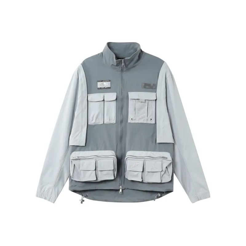 Jordan Jacket Asia Version Men's Light Smoke Gray-0
