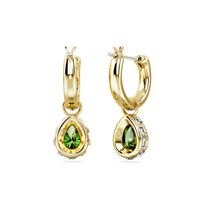 Swarovski Chroma Mini Hoop Earrings-2