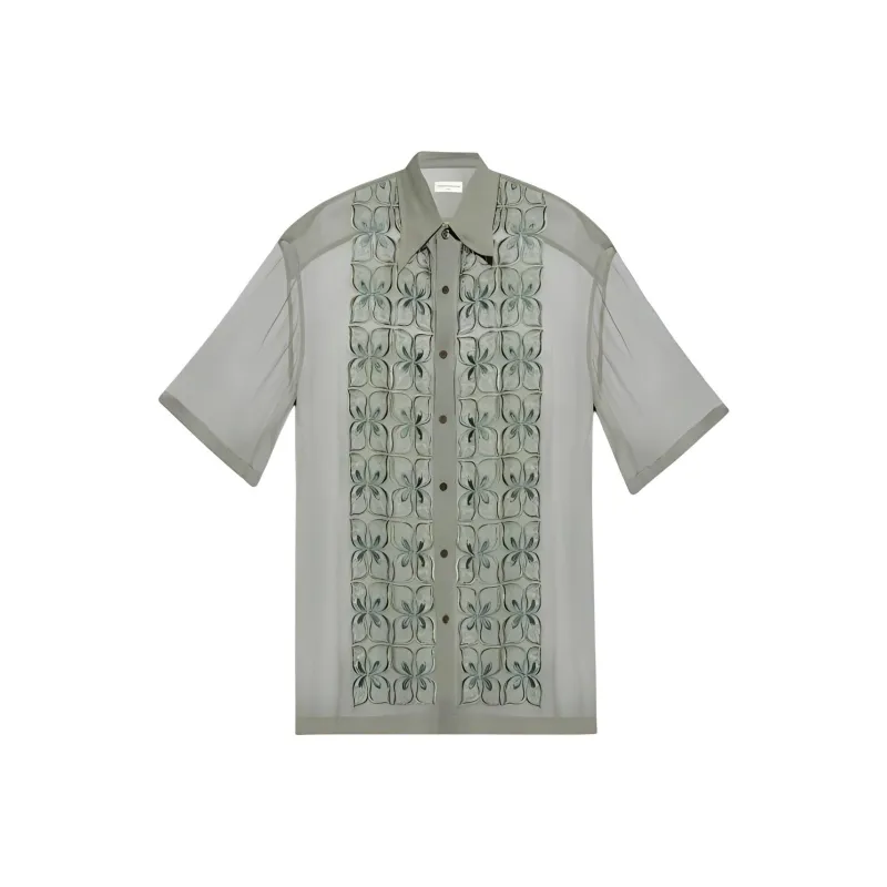 DRIES VAN NOTEN Shirt Men's Green-0