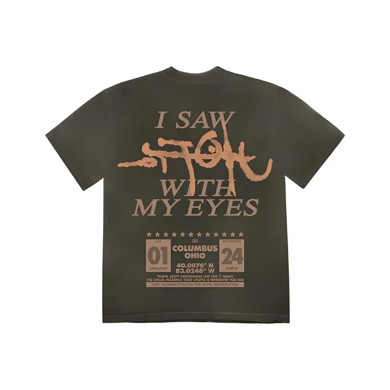 Travis Scott Utopia Is In Phoenix Circus Maximus Tee-0