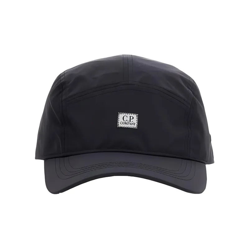 C.P. Company Chrome R Logo appliqué Baseball Cap-0