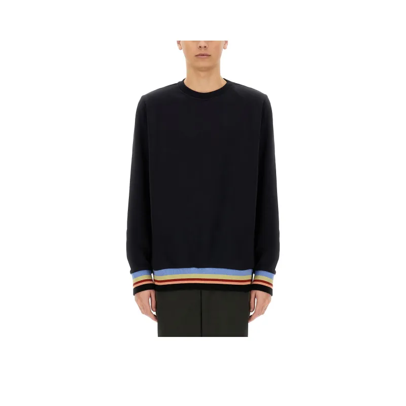 Paul Smith Signature Striped Crewneck Sweatshirt-0