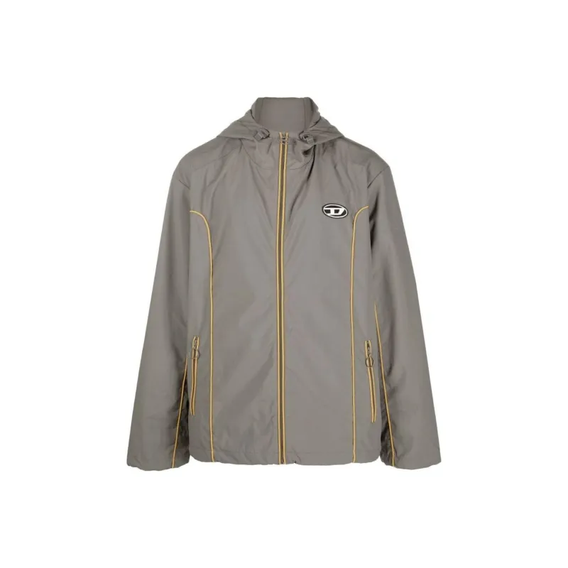 DIESEL Jackets Men Gray-0