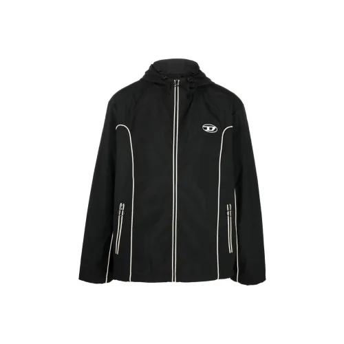 DIESEL Jackets Men Black